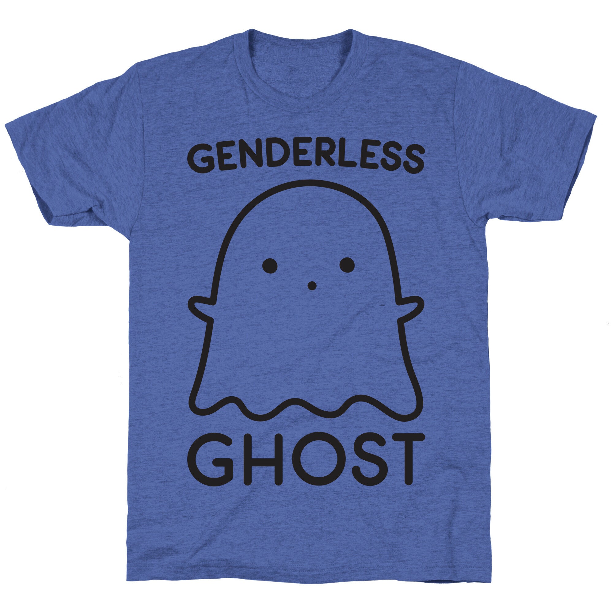Genderless Ghost Unisex Triblend Tee